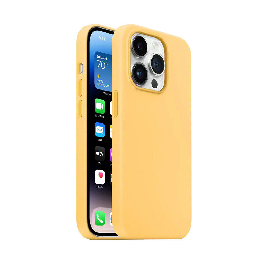 Slim Liquid Silicone Phone Case