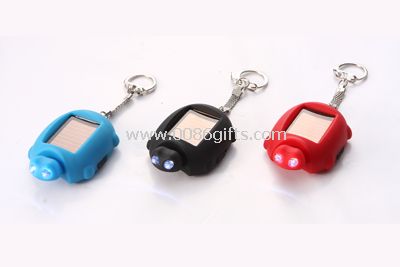 Tortoise shape solar keychain