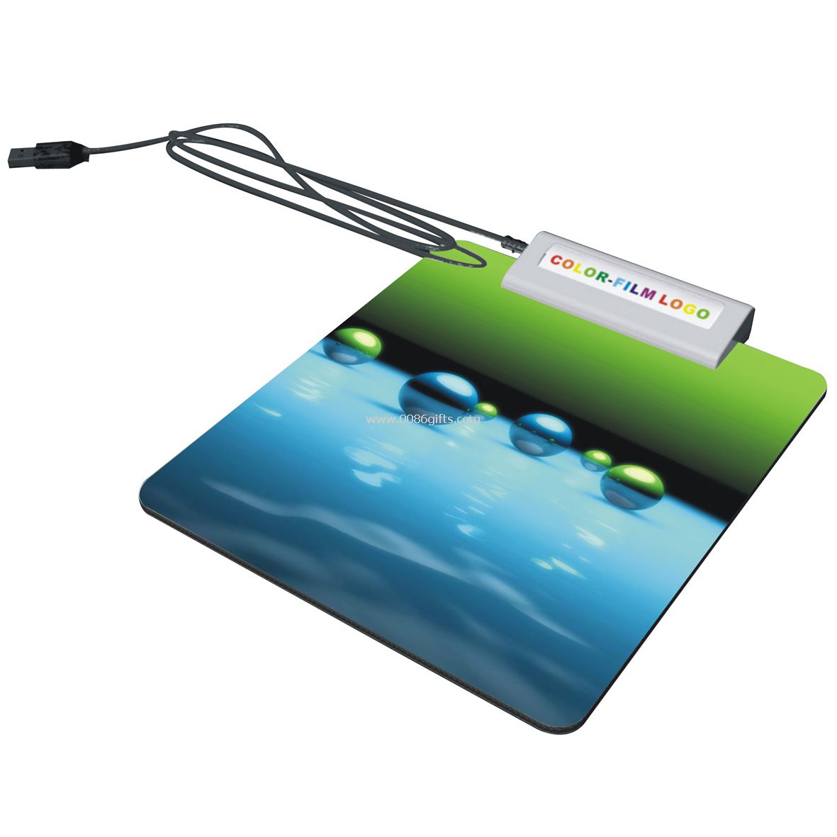 Foldable USB Hub Mouse Pad