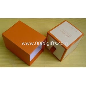 Large Paper Candle Cardboard Gift Boxes Packaging with Ribbions