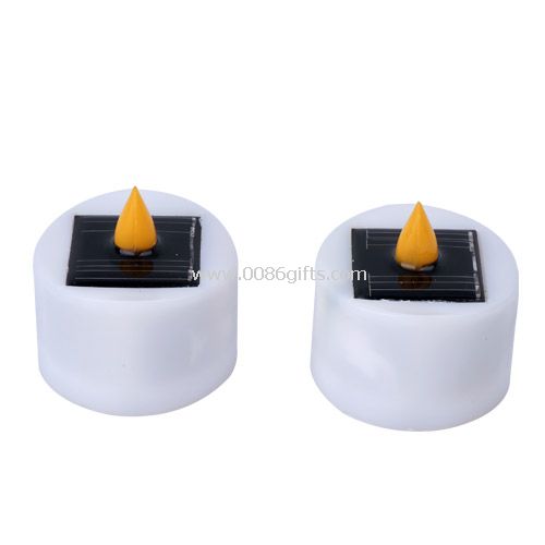 Solar candle light