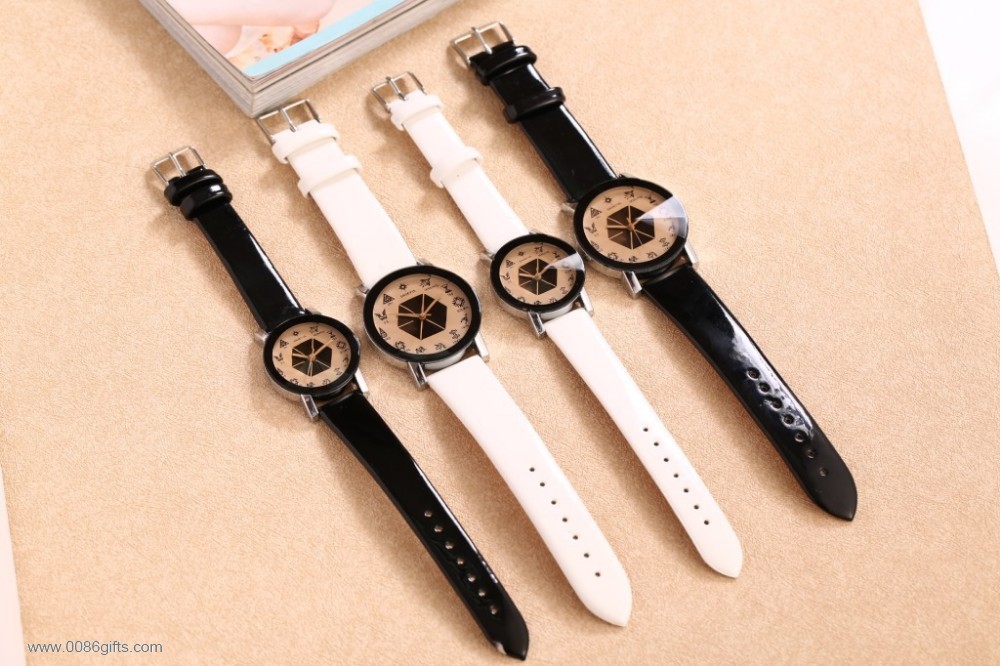 PU leather watches
